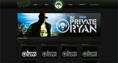 Desktop Screenshot of djprivateryanmusic.com